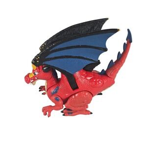 Fisher Price Imaginext Great Adventures Red Dragon Action Dinosaur 2005